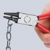Круглогубцы прямые Knipex 140мм фосфатированные с двухкомпонентными рукоятками