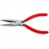 Длинногубцы Knipex прямые с режущими кромками 160мм фосфатированные с однокомпонентными рукоятками