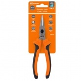 Длинногубцы TDM серия Алмаз 200мм с двухкомпонентными рукоятками сталь CR-V