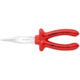Длинногубцы прямые диэлектрические Knipex 200мм с режущими кромками хромированные VDE 1000V