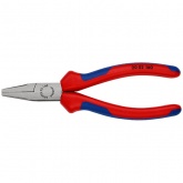 Плоскогубцы Knipex 160мм черненые с двухкомпонентными рукоятками