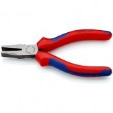 Плоскогубцы Knipex 140мм черненые с двухкомпонентными рукоятками