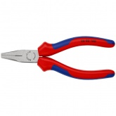 Плоскогубцы Knipex 140мм черненые с двухкомпонентными рукоятками