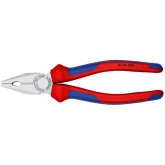 Пассатижи комбинированные Knipex 200мм хромированные с двухкомпонентными рукоятками