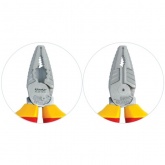 Пассатижи Klauke 165мм с изолированными двухкомпонентными рукоятками VDE 1000V