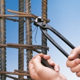 Клещи арматурные Knipex 300мм фосфатированные с однокомпонентными рукоятками