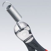 Кусачки торцевые Knipex 200мм особой мощности хромированные с двухкомпонентными рукоятками