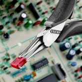 Плоскогубцы захватные Knipex для электроники антистатические 115мм