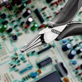 Плоскогубцы захватные Knipex для электроники антистатические 115мм