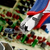 Кусачки торцевые Knipex для электроники губки 27° малая фаска 115мм
