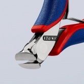Кусачки торцевые Knipex для электроники без фаски 115мм