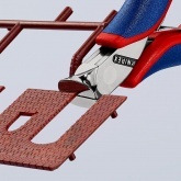 Кусачки торцевые Knipex для электроники без фаски 115мм