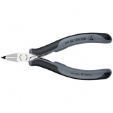 Кусачки торцевые ESD Knipex для электроники узкие губки 65° малая фаска антистатические 120мм