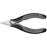 Кусачки боковые ESD Knipex для электроники антистатические 115 мм