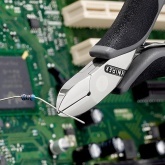 Кусачки боковые ESD Knipex для электроники антистатические 115 мм