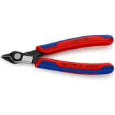 Прецизионные кусачки Knipex 125мм для электроники вороненые с зажимом для проволоки