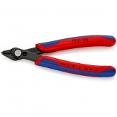 Прецизионные кусачки Knipex 125мм для электроники вороненые с двухкомпонентными рукоятками