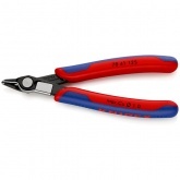 Прецизионные кусачки Knipex 125мм для электроники вороненые с зажимом для проволоки