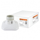 Патрон-основание TDM, керамический E27, белый, накладной