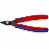 Прецизионные кусачки Knipex 125мм для электроники вороненые с двухкомпонентными рукоятками