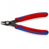 Прецизионные кусачки Knipex 125мм для электроники вороненые с двухкомпонентными рукоятками