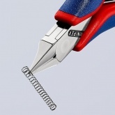 Кусачки боковые Knipex 115мм для электроники с двухкомпонентными рукоятками