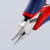 Кусачки боковые Knipex 115мм для электроники с двухкомпонентными рукоятками