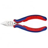 Кусачки боковые Knipex 130мм для электроники с двухкомпонентными рукоятками