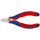 Кусачки боковые Knipex 115мм для электроники с двухкомпонентными рукоятками