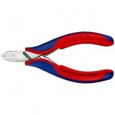 Кусачки боковые Knipex 115мм для электроники с двухкомпонентными рукоятками