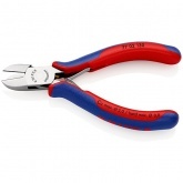 Кусачки боковые Knipex 130мм для электроники с двухкомпонентными рукоятками