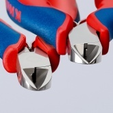 Кусачки боковые Knipex 115мм для электроники с двухкомпонентными рукоятками