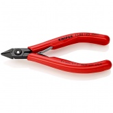 Кусачки боковые Knipex 125мм для электроники вороненые с однокомпонентными рукоятками
