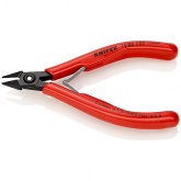 Кусачки боковые Knipex 125мм для электроники вороненые с однокомпонентными рукоятками