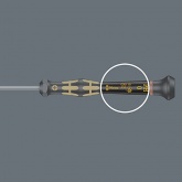 Отвертка шлицевая Wera 0.40 x 2.5 x 80mm антистатическая ESD для электроники Kraftform Micro 1578 A