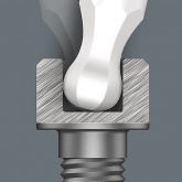 Шестигранная отвертка Wera Hex-Plus 2.5 x 60mm для электроники Kraftform Micro 2054