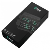 Набор отверток Wera для электронщиков Kraftform Micro-Set/12 SB1, 12 элементов, складная сумка