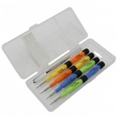 Набор для точечных работ Rexant 9 предметов в пластиковом боксе