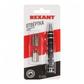 Отвертка Rexant с насадками 6 шт.