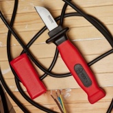 Нож монтажника Rexant нержавеющая сталь лезвие 50 мм