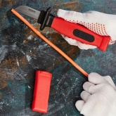 Нож монтажника Rexant нержавеющая сталь лезвие 50 мм