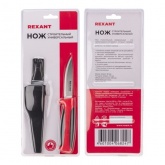 Нож строительный Rexant нержавеющая сталь лезвие 90 мм