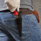 Нож строительный Rexant нержавеющая сталь лезвие 90 мм