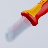 Резак для кабелей Knipex прямое изолированное лезвие 190мм VDE 1000V
