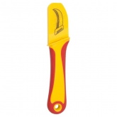 Нож монтажника Rexant нержавеющая сталь изогнутое лезвие 1000V