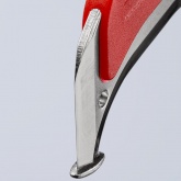 Нож с пяткой Knipex диэлектрический VDE 1000V для удаления изоляции с кабеля