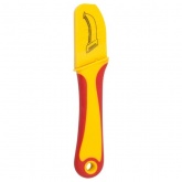 Нож монтажника Rexant с пяткой диэлектрический до 1000V нержавеющая сталь