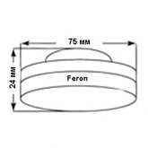 Лампа светодиодная Feron LB-153 5W 2700K 220V GX53 теплый свет