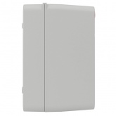 Щиток накладной RAM base 4 модуля без двери IP20 RAL 7035 серый DKC