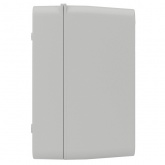 Щиток накладной DKC RAM base 6 модулей без двери IP20 RAL 7035 серый